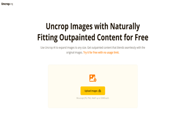 How to Expand Images for Marketing Materials Using Uncrop.org