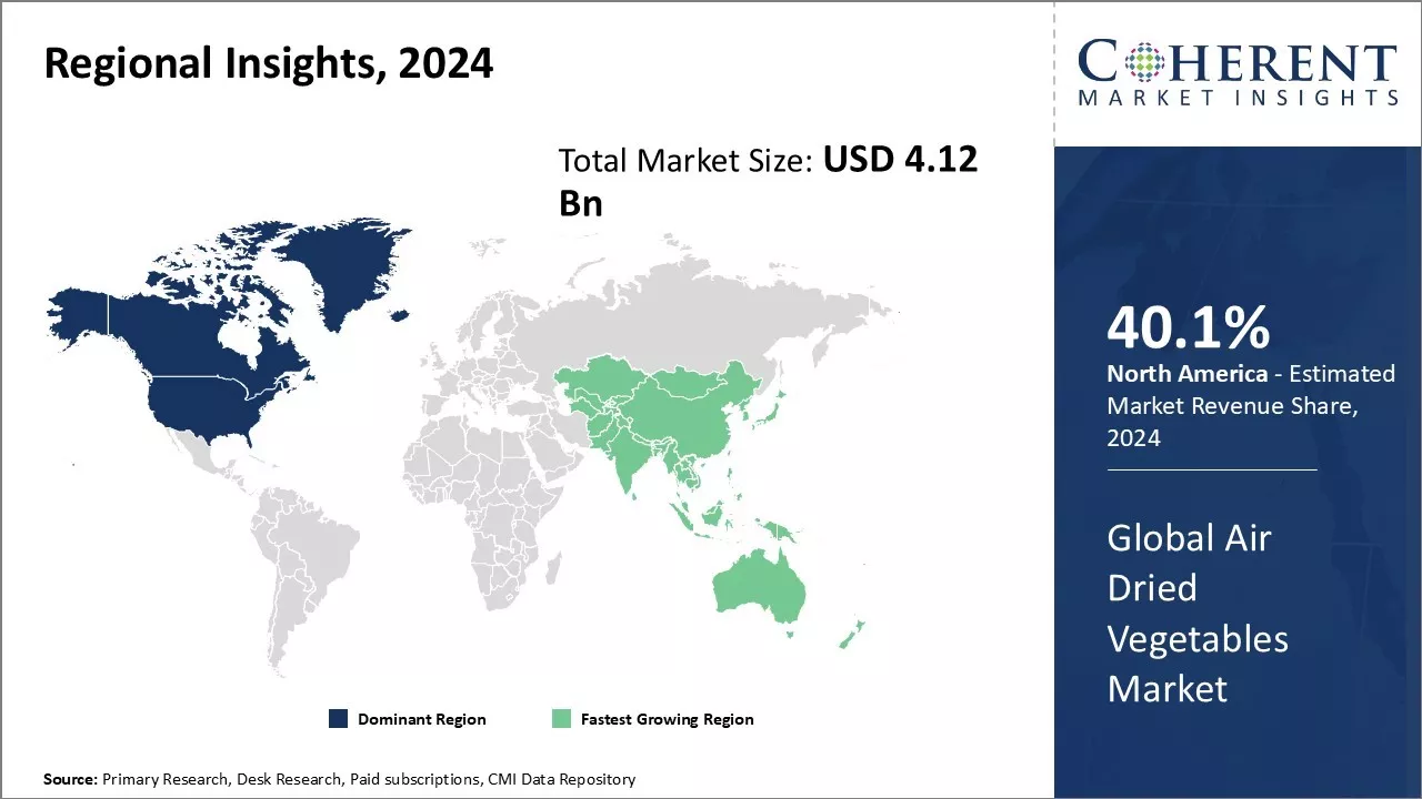 Air Dried Vegetables Market Regional Insights