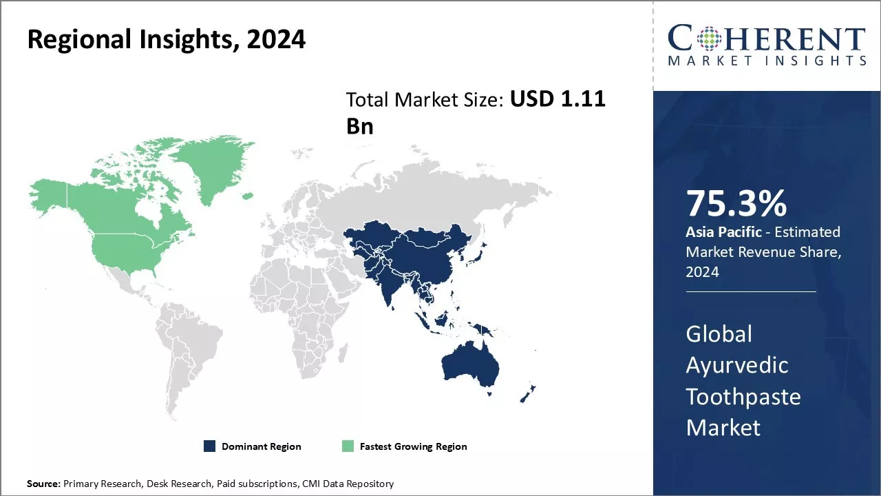 Ayurvedic Toothpaste Market Regional Insights