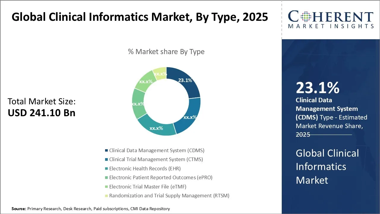 Clinical Informatics Market By Type