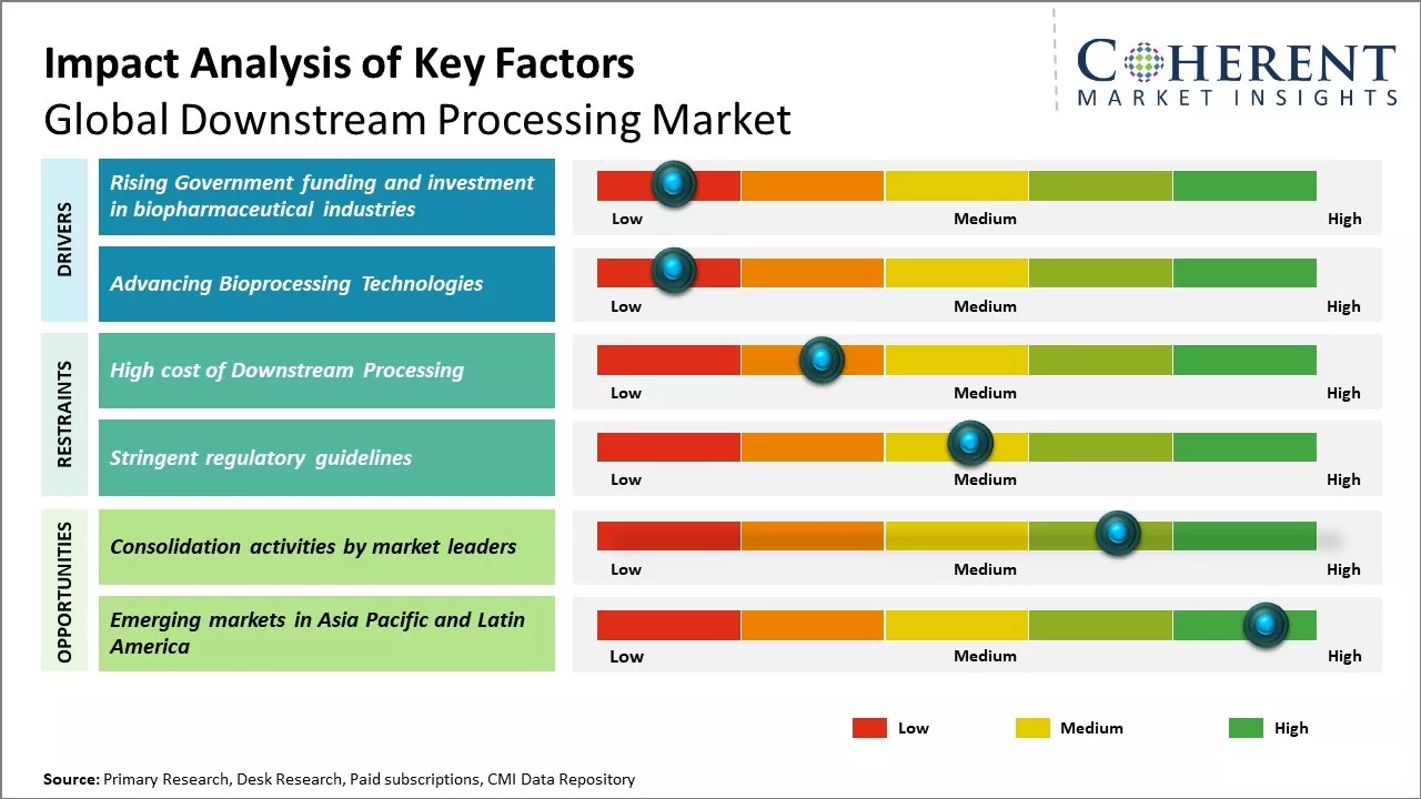 Downstream Processing Market Key Factors