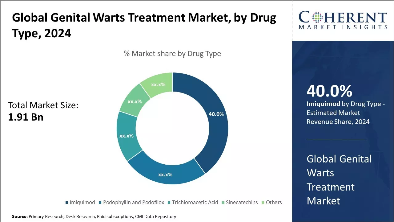 Genital Warts Treatment Market By Drug Type