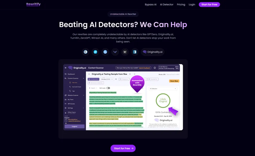 How Rewritify Bypasses AI Detectors