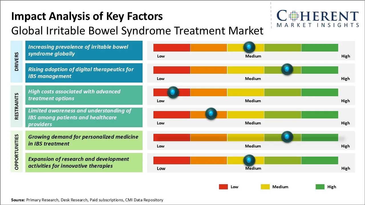 Irritable Bowel Syndrome Treatment Market Key Factors