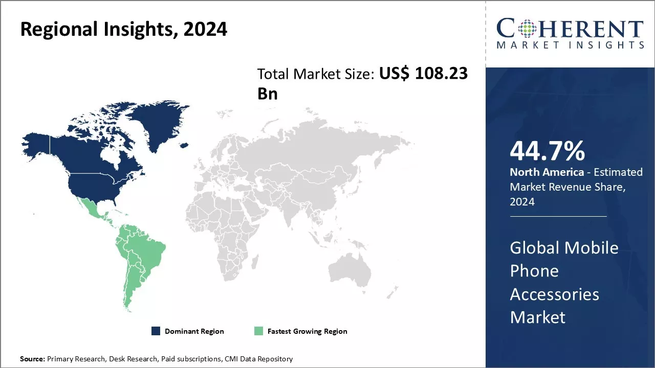 Mobile Phone Accessories Market Regional Insights