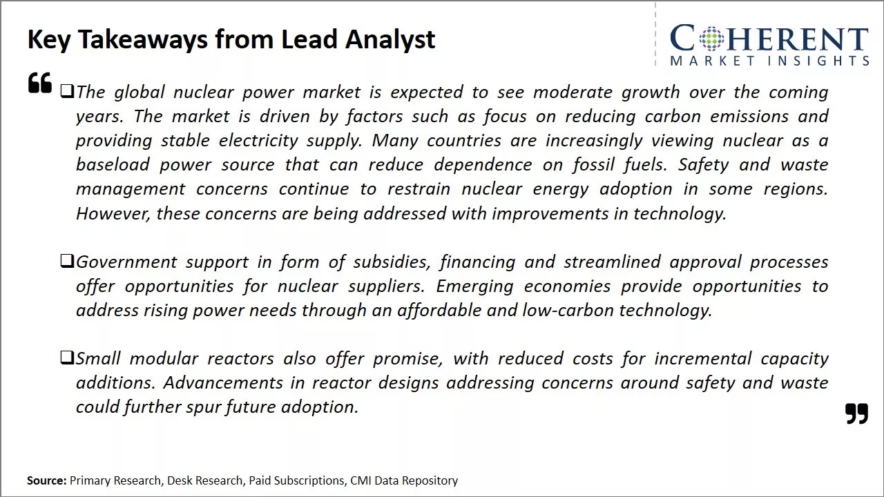 Nuclear Power Market Key Takeaways From Lead Analyst