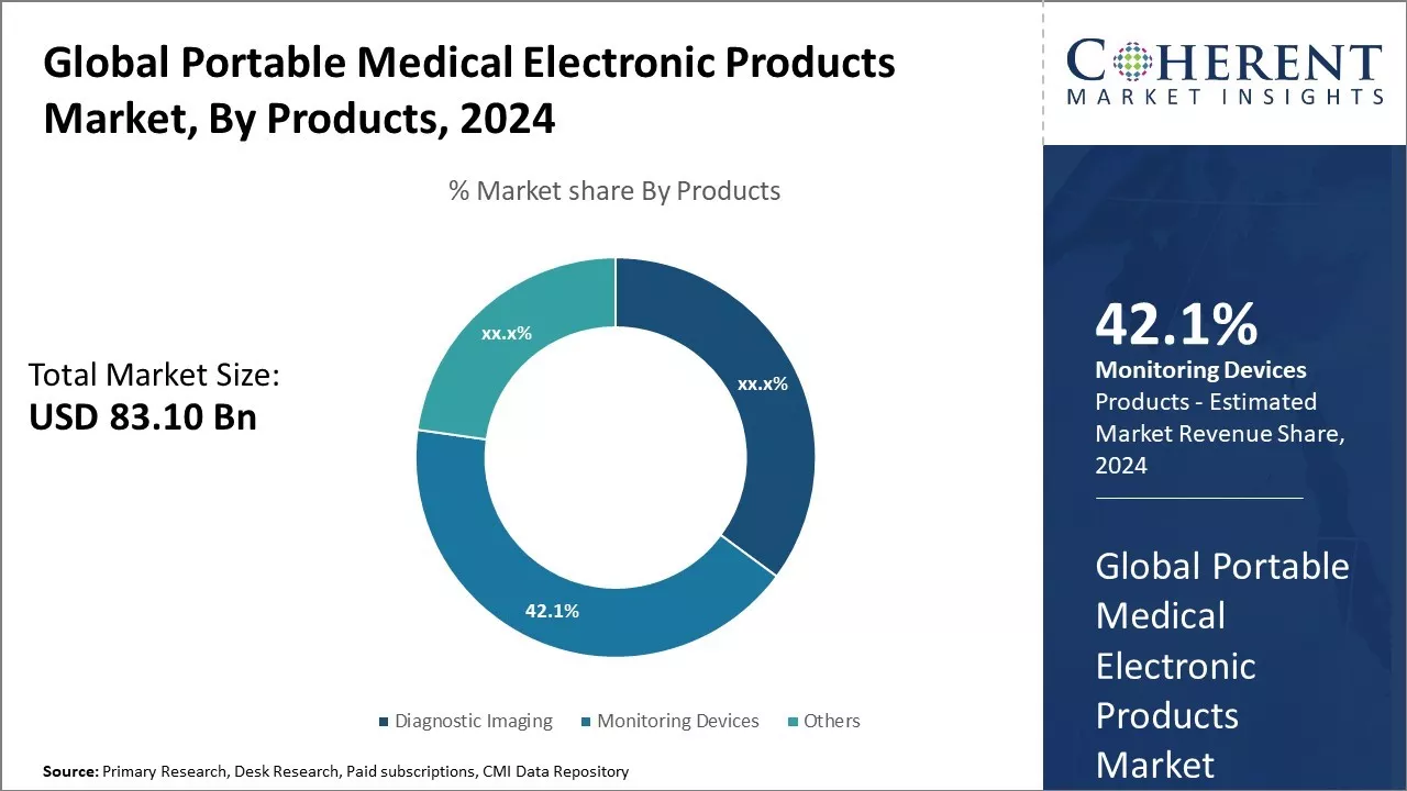 Portable Medical Electronic Products Market By Product