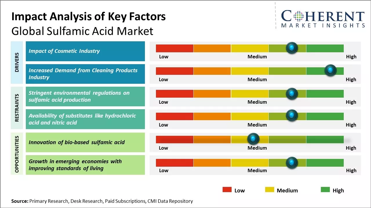 Sulfamic Acid Market Key Factors