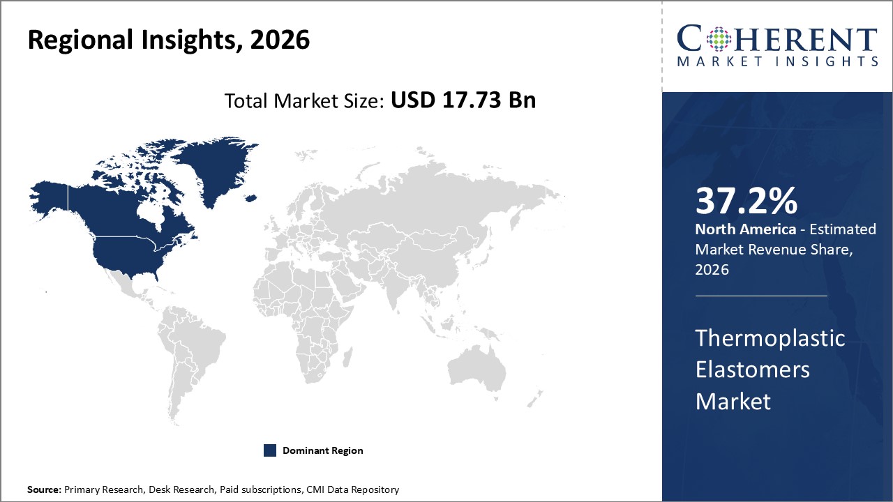 Thermoplastic Elastomers Market By Regional Insights Thermoplastic Elastomers Market By Regional Insights