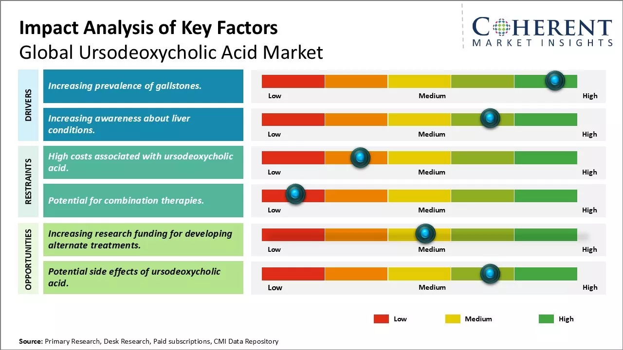 Ursodeoxycholic Acid Market Key Factors