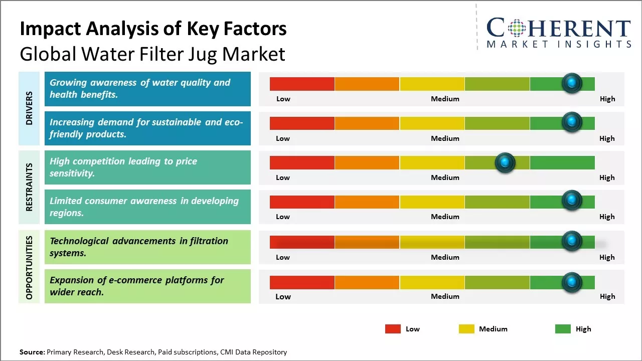 Water Filter Jug Market Key Factors